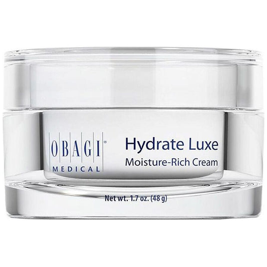 Obagi Hydrate Luxe Moisture-Rich Cream 1.7 oz – Overnight Hydrating Face Moisturizer